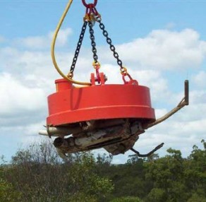 STAR Heavy Duty 220volt DC- Scrap Handling Magnets
